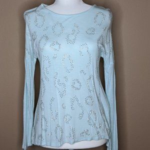 Apt9 Bejeweled Long Sleeve Tee